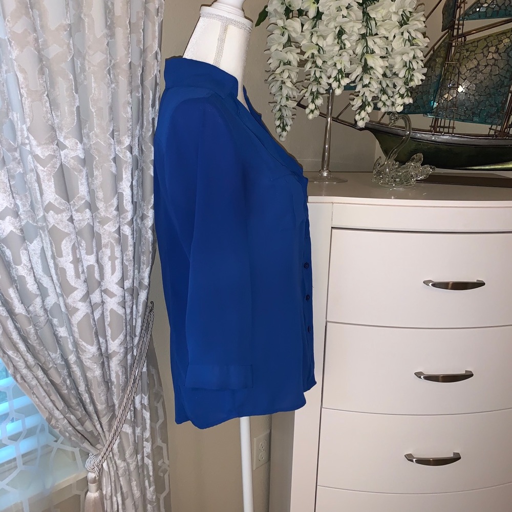 Elementz blue button down shirt - Picture 6 of 14